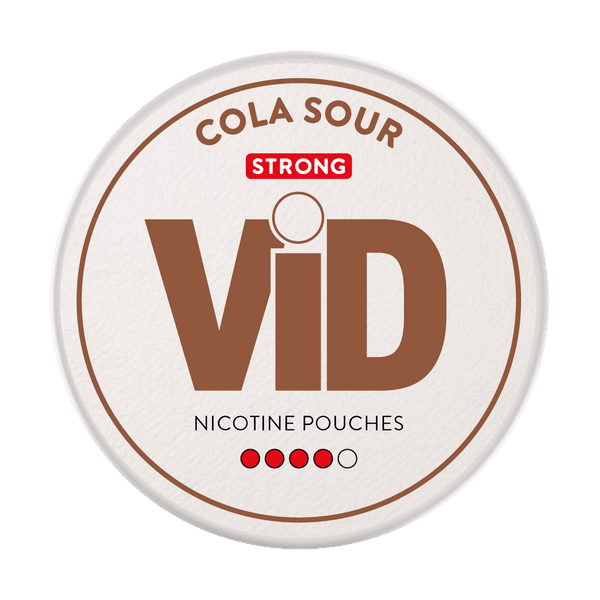 ViD Sour Cola Strong nicotine pouches