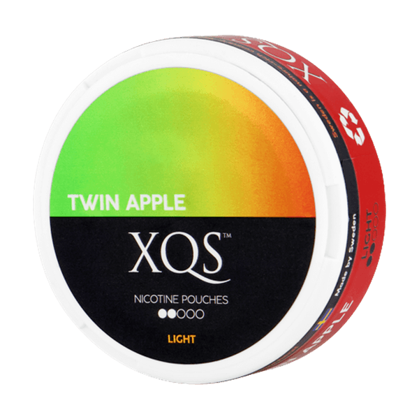 XQS Twin Apple Light nikotīna spilventiņi