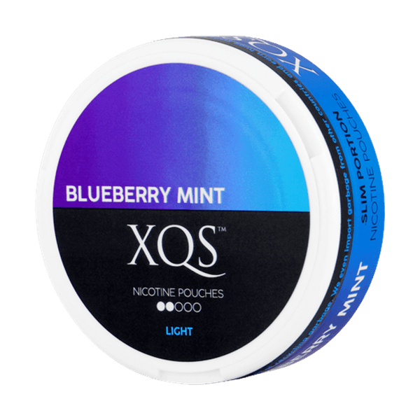 XQS Blueberry Mint Light nicotine pouches