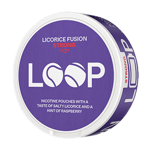 Nikotinové sáčky LOOP Licorice Fusion Strong