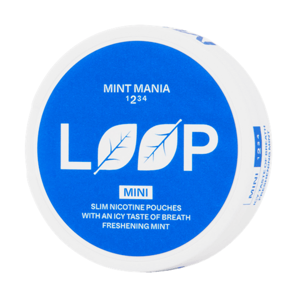 LOOP Mint Mania Mini nikotīna spilventiņi