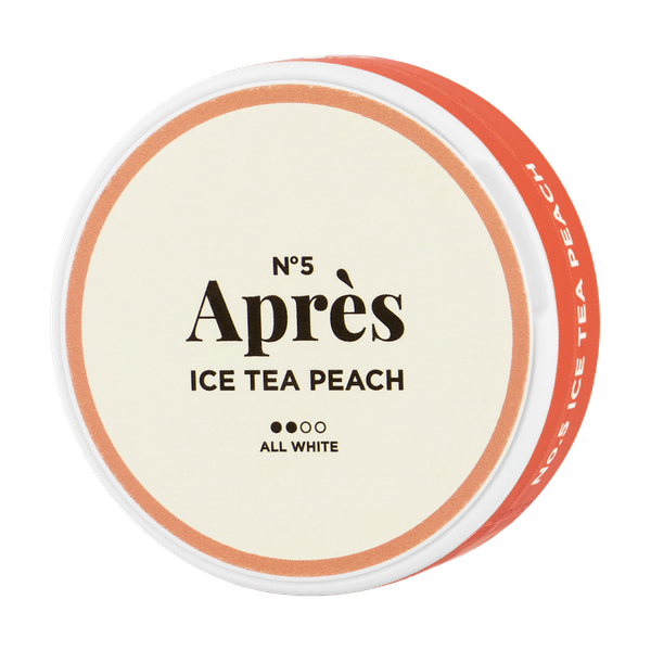 Après Ice Tea Peach nikotino maišeliai