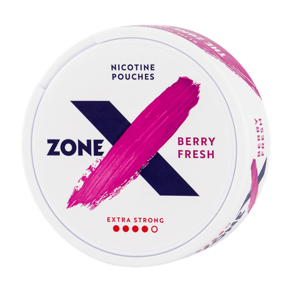 ZoneX Berry Fresh Extra Strong nikotīna spilventiņi