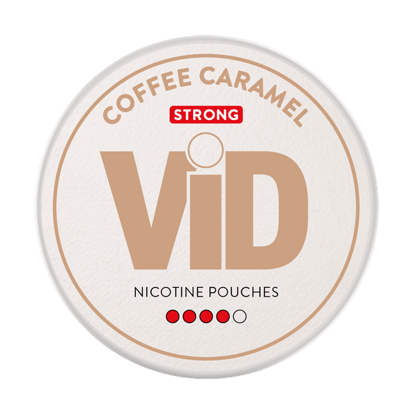 ViD Coffee Caramel Strong nikotīna spilventiņi