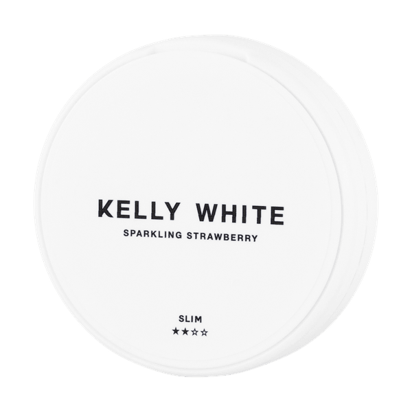 Kelly White Sparkling Strawberry nikotīna spilventiņi