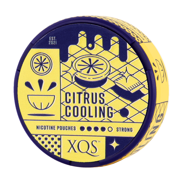 XQS Citrus Cooling Strong nikotīna spilventiņi