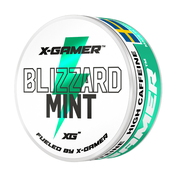 X-Gamer Blizzard Mint nikotīna spilventiņi