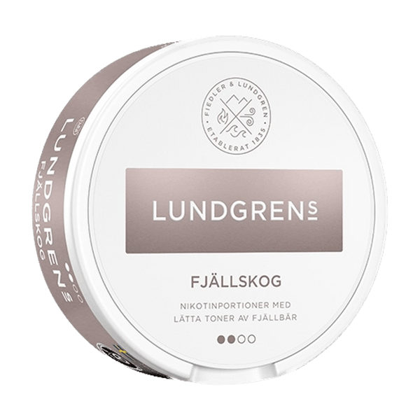 Lundgrens Fjällskog nikotīna spilventiņi