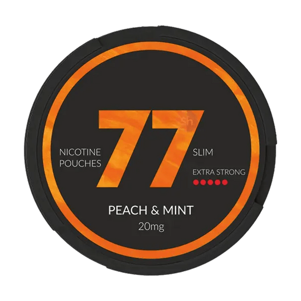 77 Peach Mint Medium nikotīna spilventiņi