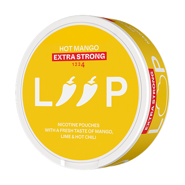 LOOP Hot Mango Xtra strong nikotīna spilventiņi