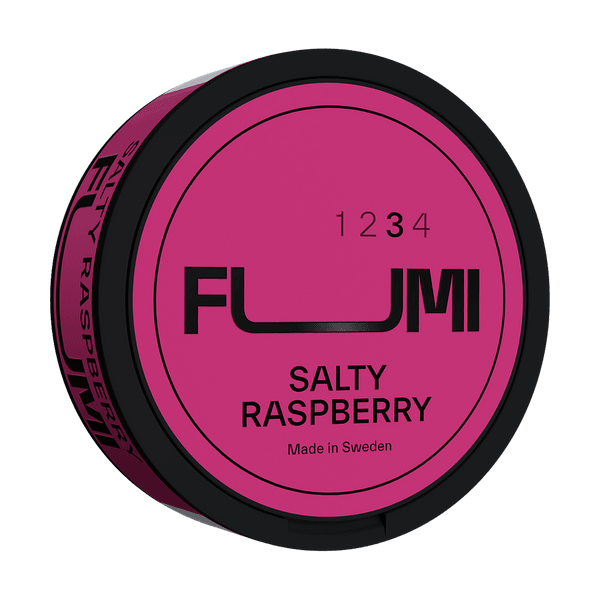 Nikotinové sáčky FUMI Salty Raspberry Strong