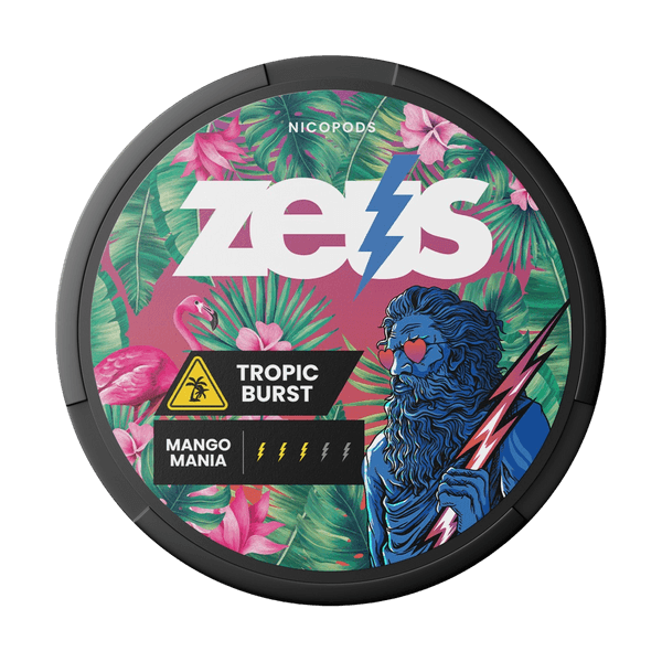 Zeus Tropic Burst Mango Mania nikotīna spilventiņi