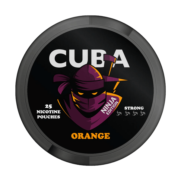 CUBA Ninja Orange nikotīna spilventiņi