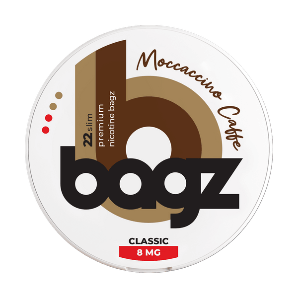 Bagz Bagz Moccaccino 8mg nikotīna spilventiņi