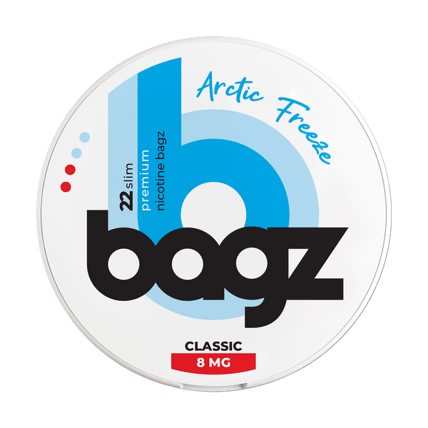 Bagz Arctic Freeze 8mg nicotine pouches