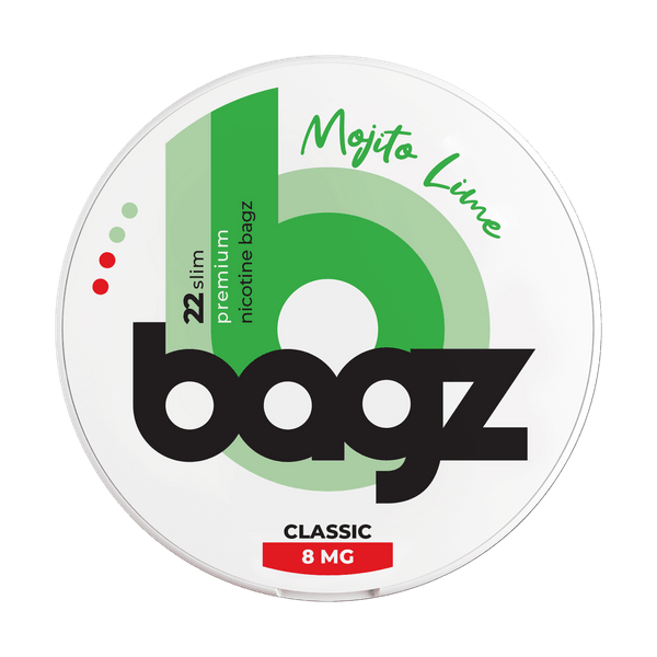 Pouches de nicotina Bagz Mojito Lime 8mg