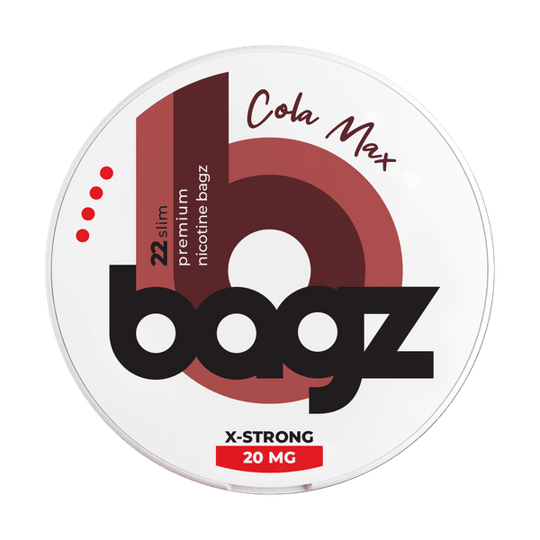 Bagz Cola Max 20mg nicotine pouches