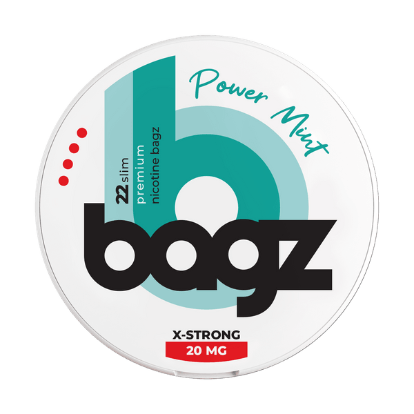 Nikotinové sáčky Bagz Power Mint Max 20mg