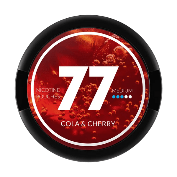 77 77 Cola Cherry Medium nikotīna spilventiņi