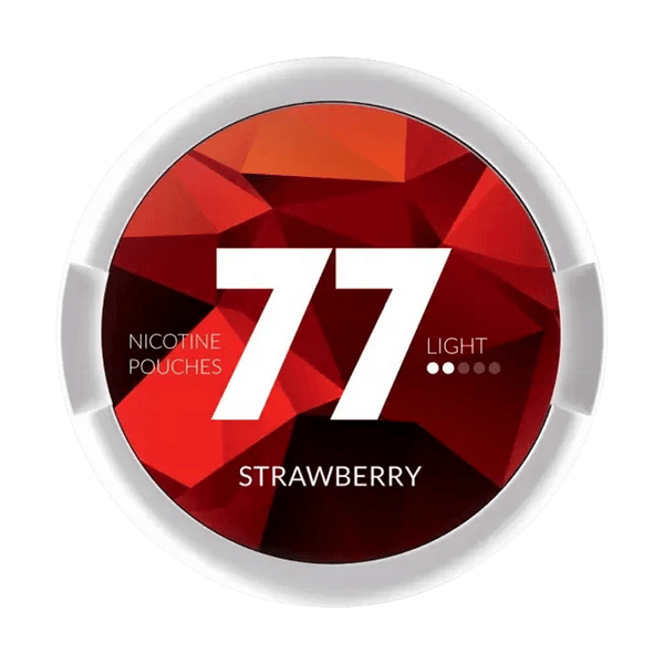 77 77 Strawberry Light nikotīna spilventiņi