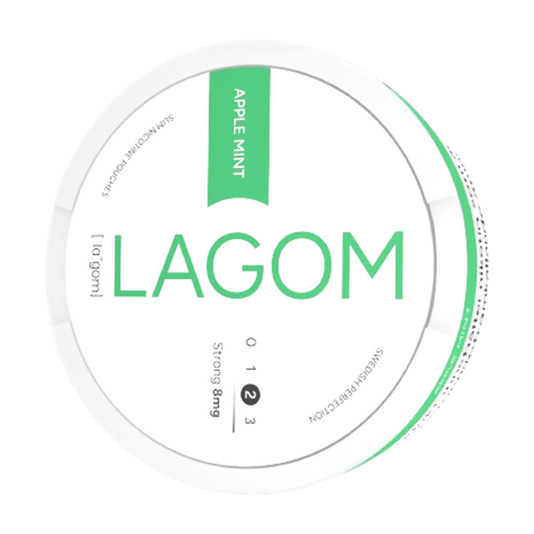 LAGOM Lagom Apple Mint Strong 8mg nikotīna spilventiņi