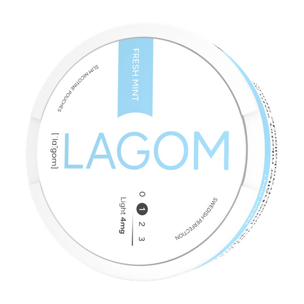 LAGOM Fresh Mint Light 4mg nikotinposer