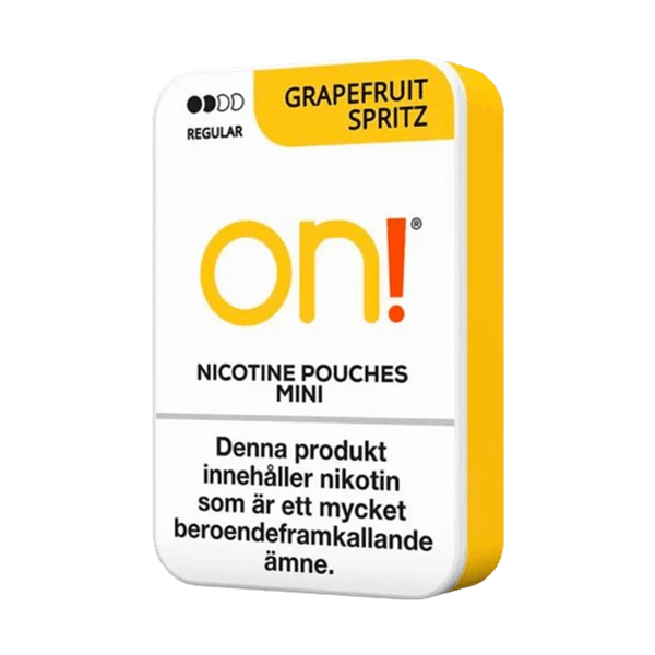 on! On! Grapefruit Spritz 9mg nikotīna spilventiņi