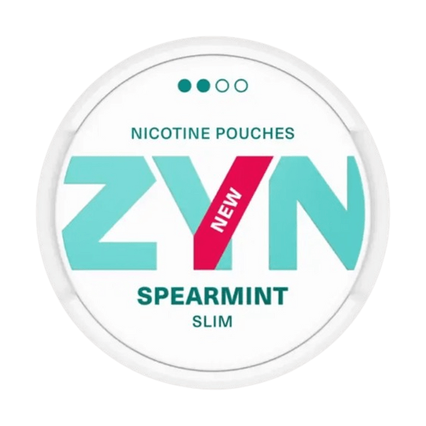 ZYN Spearmint Slim Light 9mg nikotino maišeliai