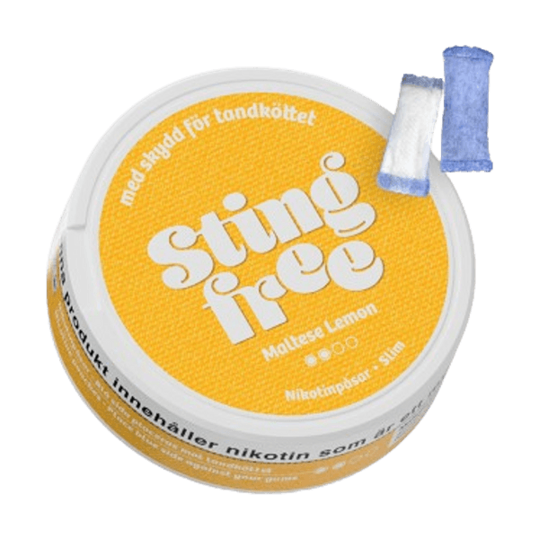 STING FREE Maltese Lemon nikotinposer