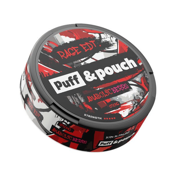 Puff and Pouch Puff & Pouch Anabolic Berry nikotīna spilventiņi