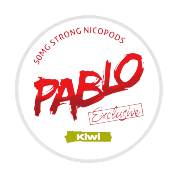 PABLO PABLO Exclusive Kiwi Strong nikotīna spilventiņi