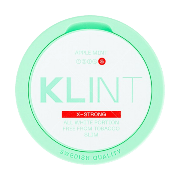 Pouches de nicotina KLINT Apple Mint Extra Strong