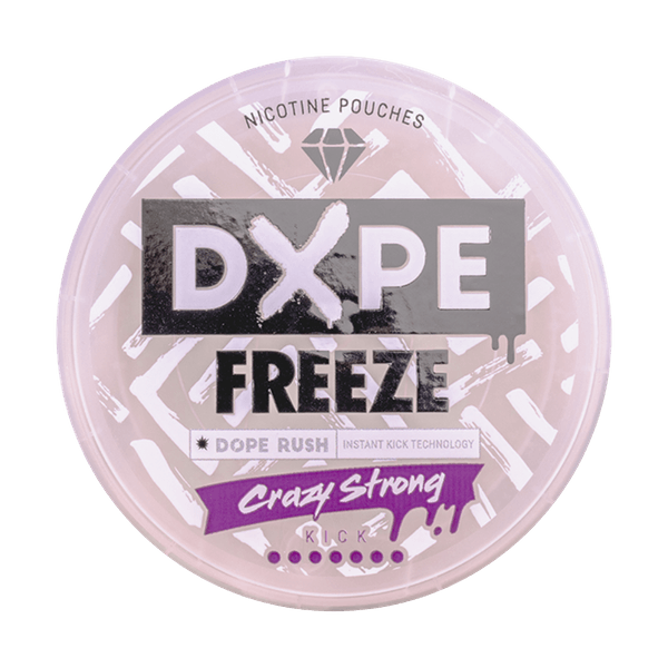 DXPE Dxpe Freeze Crazy Strong nikotīna spilventiņi