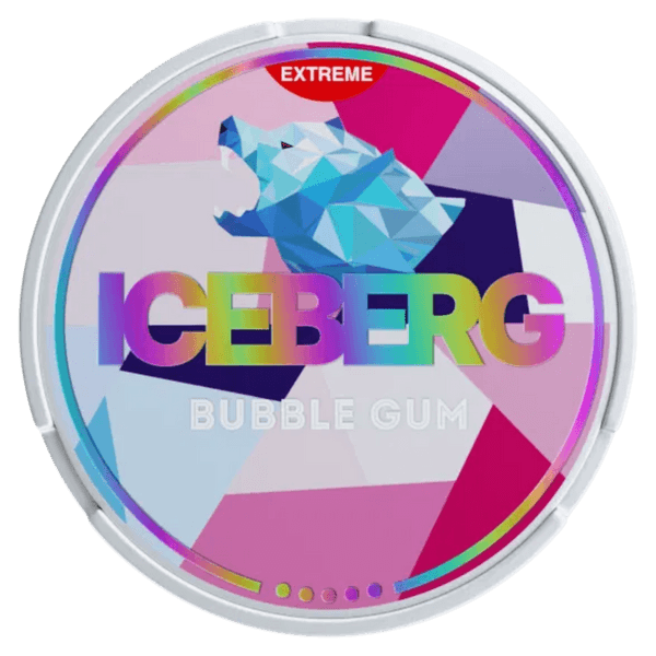 ICEBERG ICEBERG Bubble Gum Extra Strong nikotīna spilventiņi