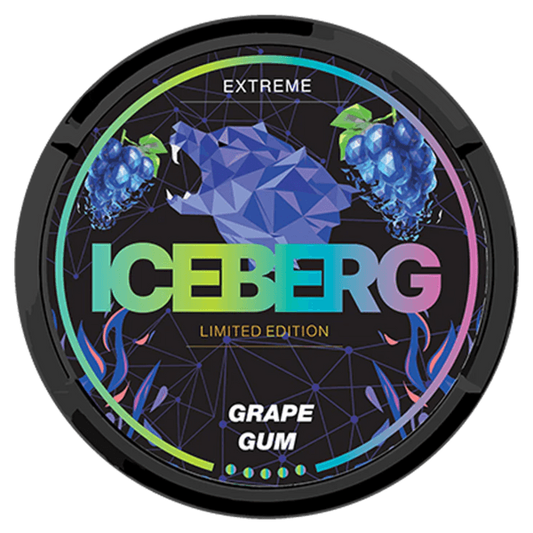 ICEBERG Iceberg Grape Extreme nikotīna spilventiņi