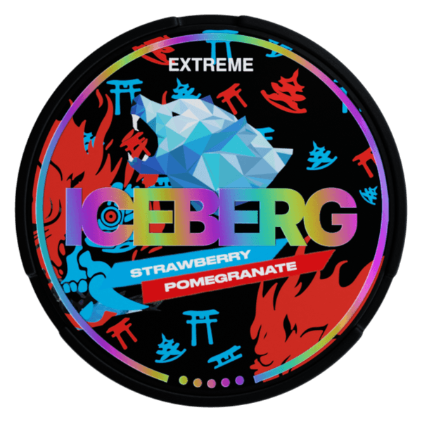 ICEBERG ICEBERG Strawberry Pomegranate Extreme nikotīna spilventiņi