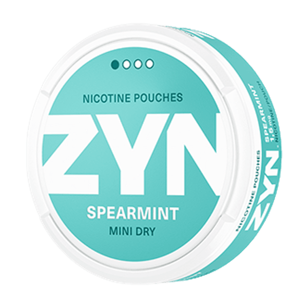 ZYN Spearmint Mini Dry nikotino maišeliai