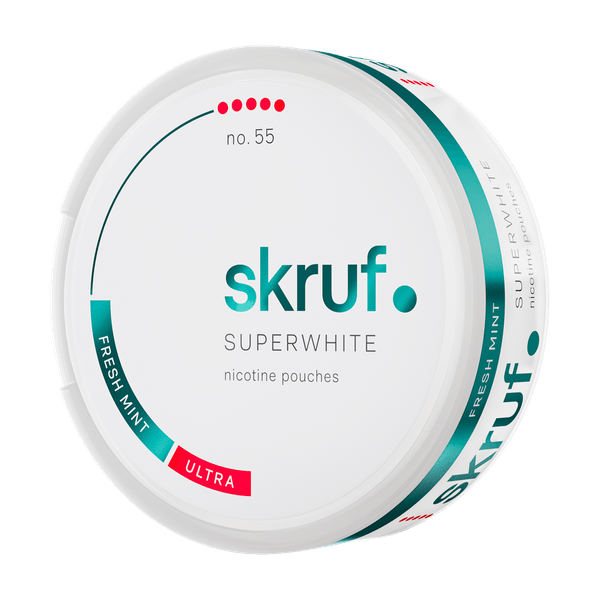 SKRUF Fresh Mint Ultra no 55 nikotīna spilventiņi