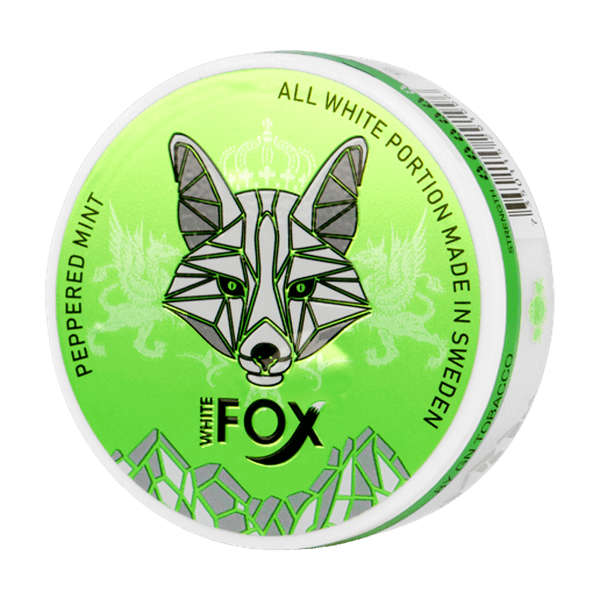 WHITE FOX Peppermint nikotīna spilventiņi